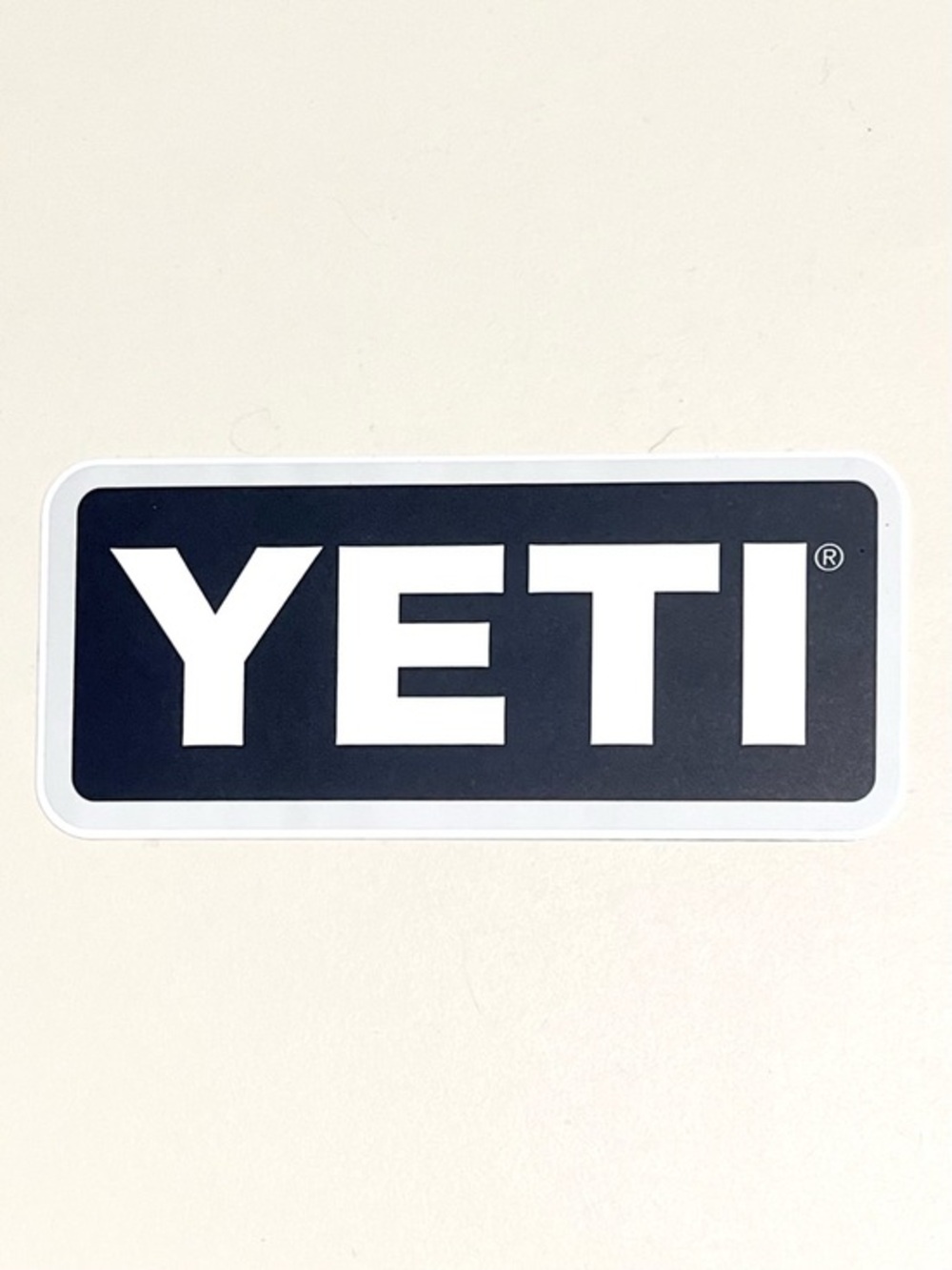 5 for $25! YETI Logo Sticker in Black and White!